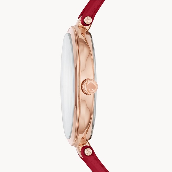 KATE SPADE NY holland watch and earring set, 34mm, Main, color, ROSE GOLD - Picture 2 of 6